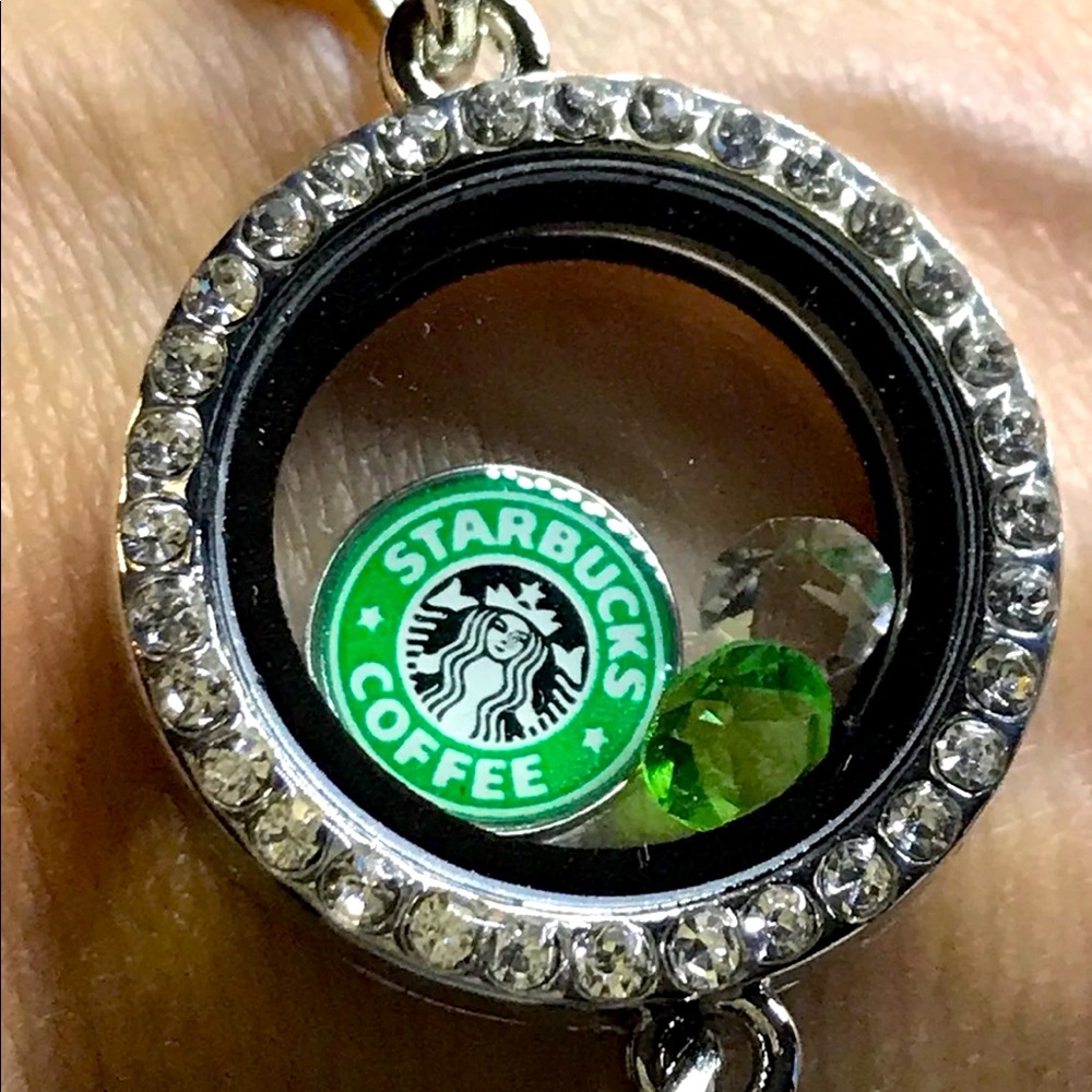 Starbucks Lockett floating bracelet